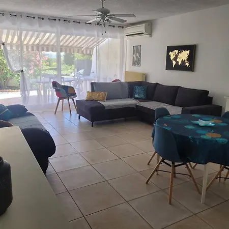 Apartmán Spacieux Rez De Jardin Vue Sur Port De Plaisance